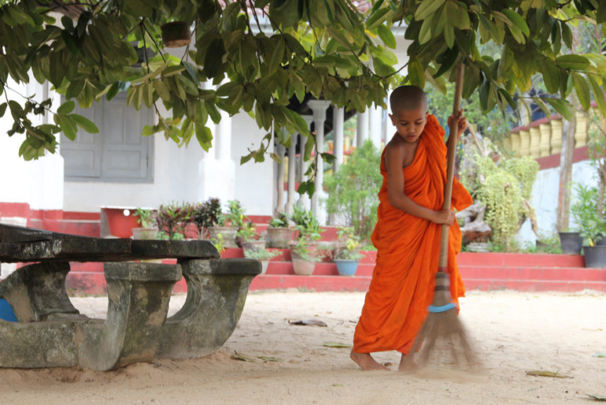 FAIRE LE MÉNAGE = MÉDITER ?